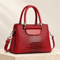 MVRNLO Elara Croc Handbag