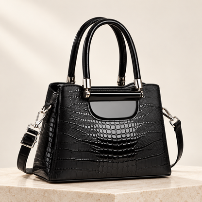 MVRNLO Elara Croc Handbag