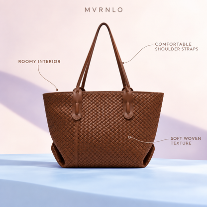 MVRNLO Amara Woven Tote Bag