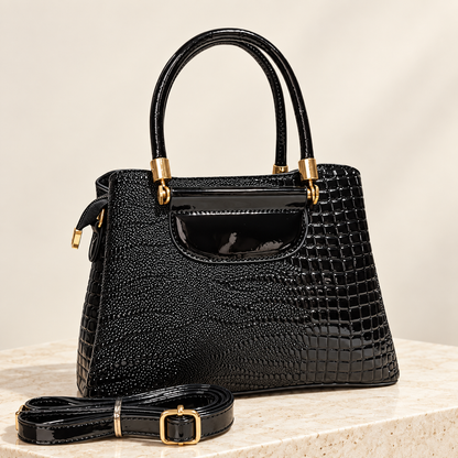 MVRNLO Elara Croc Handbag