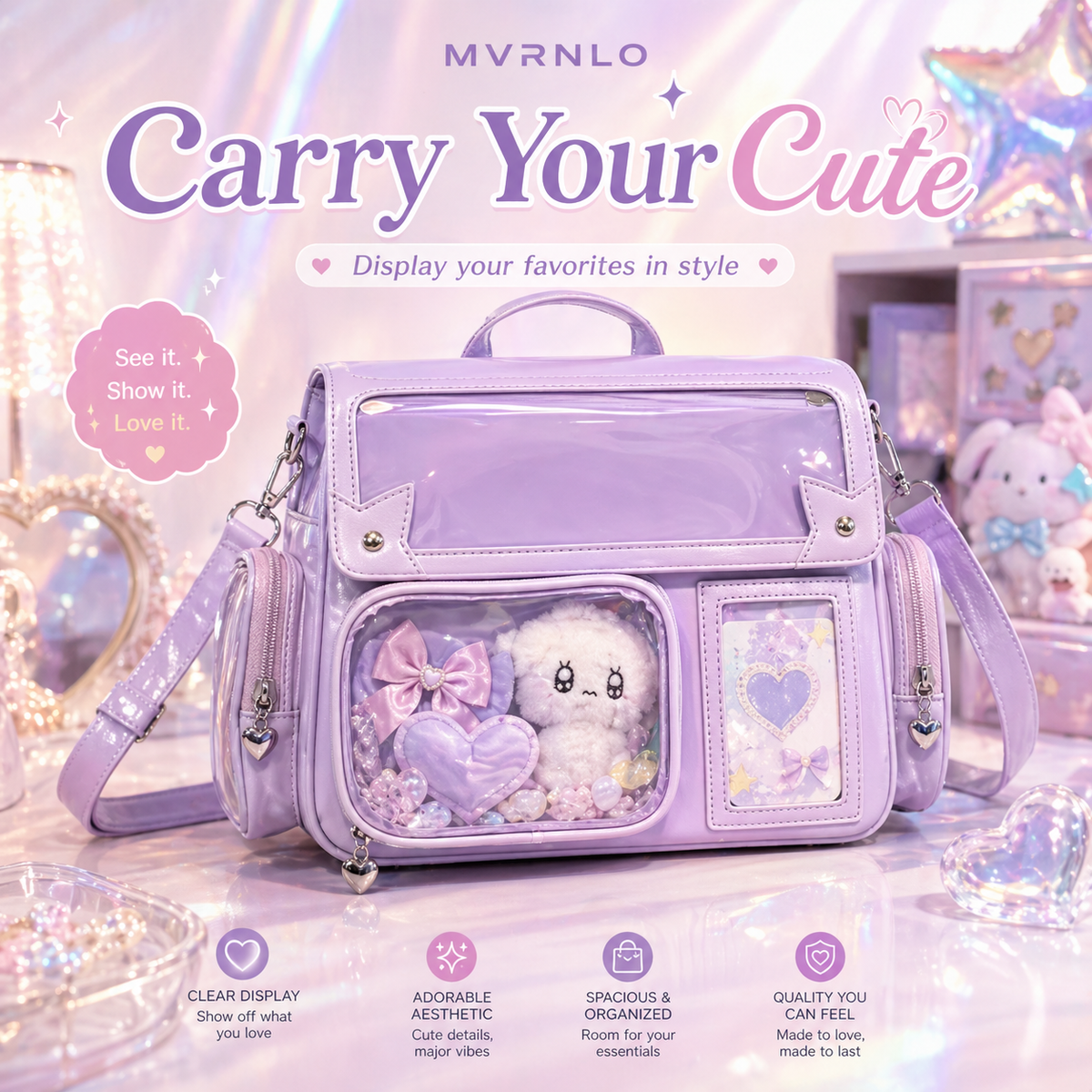 MVRNLO Daydream Display Satchel