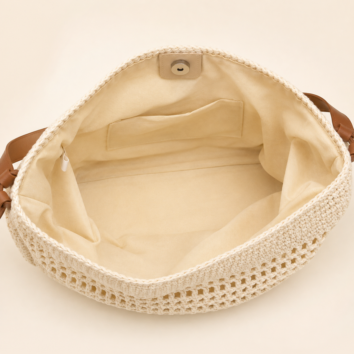 MVRNLO Isla Crochet Hobo Tote Bag